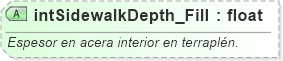 XSD Diagram of intSidewalkDepth_Fill
