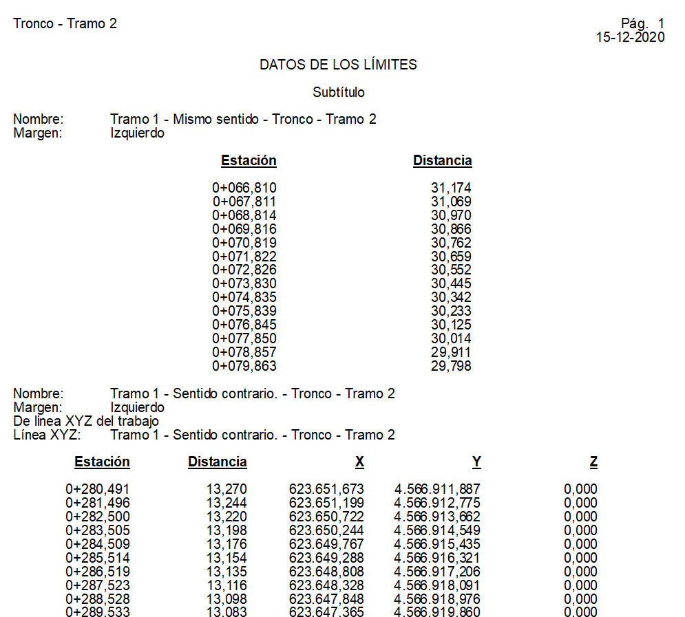Listado de tabla de muros LIS_TablaLimites_0001