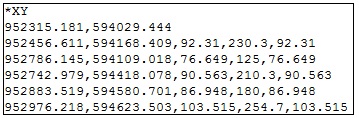 Ejemplo de formato .XY de planta_v01 Ejemplo de formato .XY de planta_v01